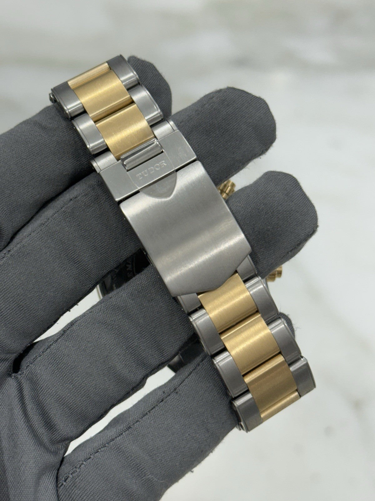 2019 Tudor Black Bay Chronograph S&G 41MM Two Tone Watch 79363N - Box/Papers