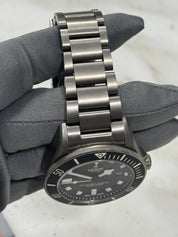 2014 TUDOR Pelagos 25500TN Automatic Titanium Watch Black Dial Mens - B/P