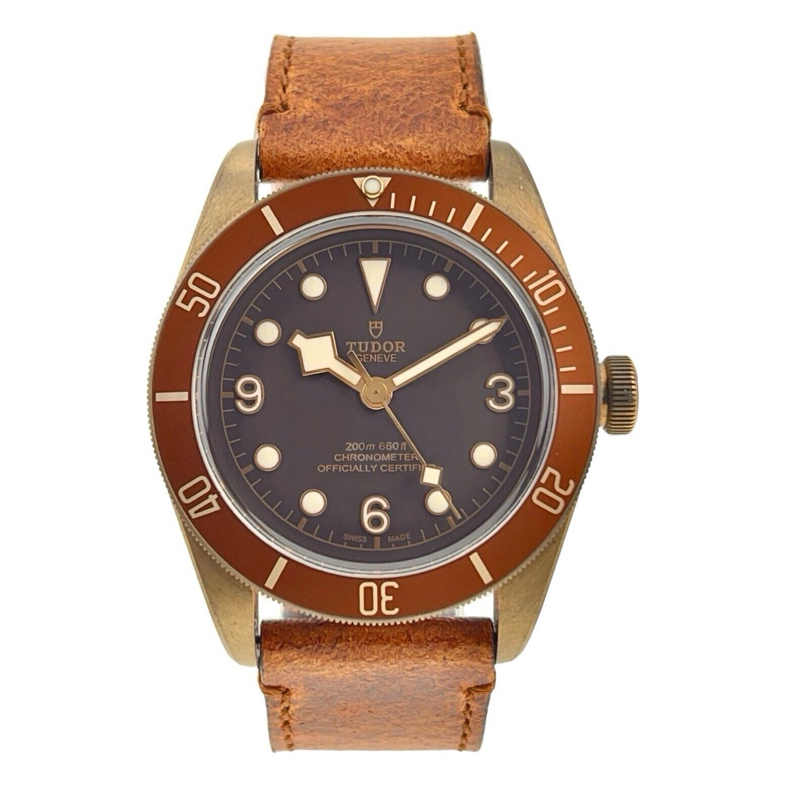2018 Tudor Black Bay Bronze Brown Dial 43mm Automatic Men’s Watch 79250BM - B/P