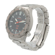 Sinn UX-T EZM Stainless Steel Black Dial 44mm Quartz Watch Men’s Watch EZM 2B
