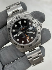2014 Rolex Explorer II Steel Black Dial 42mm Automatic Men’s Watch 216570