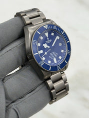 2020 Tudor Pelagos BLUE Titanium 42mm 25600TB Automatic Dive Date Watch -  B&P