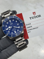 2020 Tudor Pelagos BLUE Titanium 42mm 25600TB Automatic Dive Date Watch -  B&P