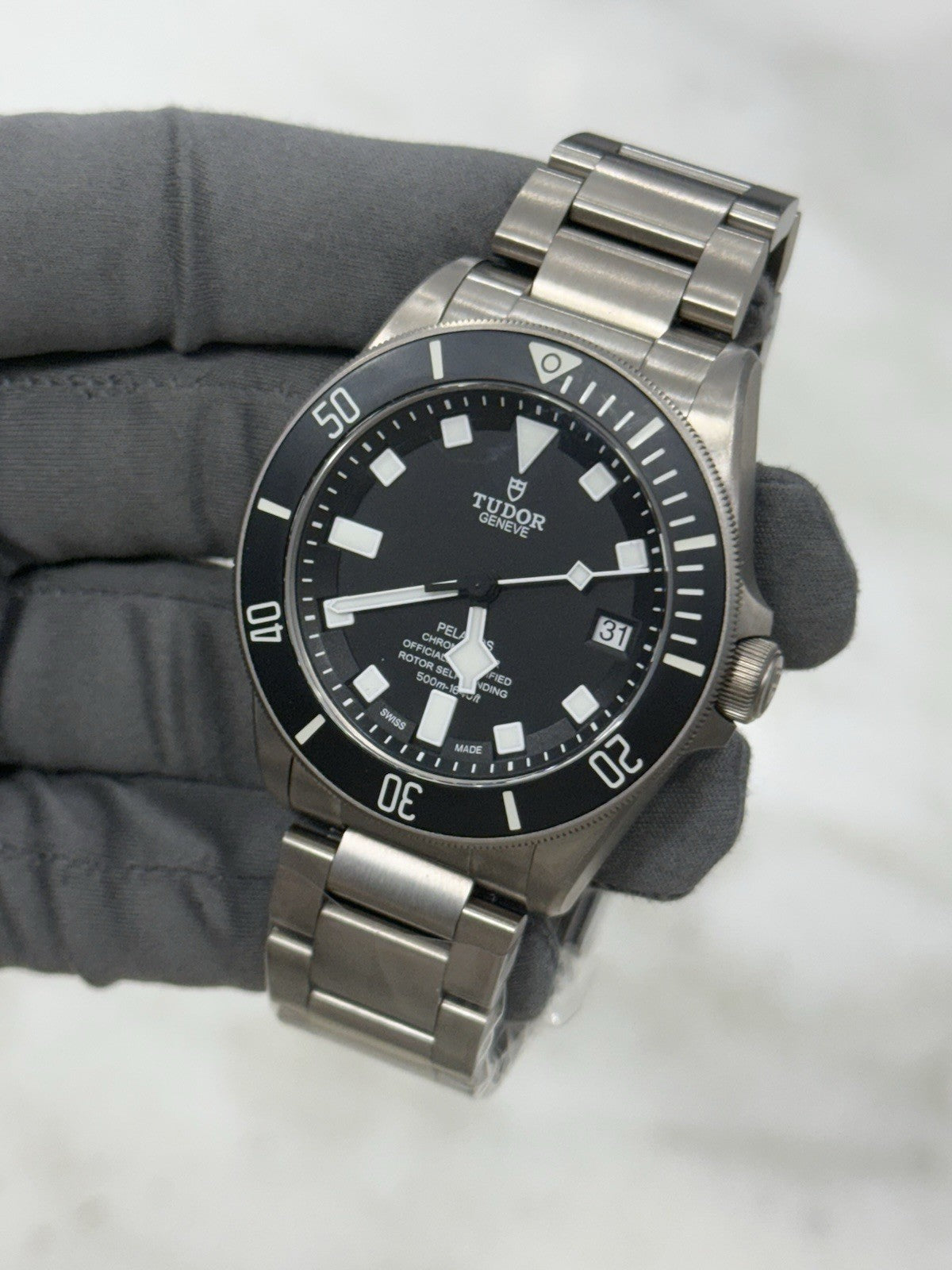 2021 Tudor Pelagos Automatic Black Dial Titanium Men's Watch 25600TN - B/P