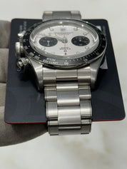 2021 TUDOR Black Bay Chronograph Stainless Steel Panda Men's Watch 79360N
