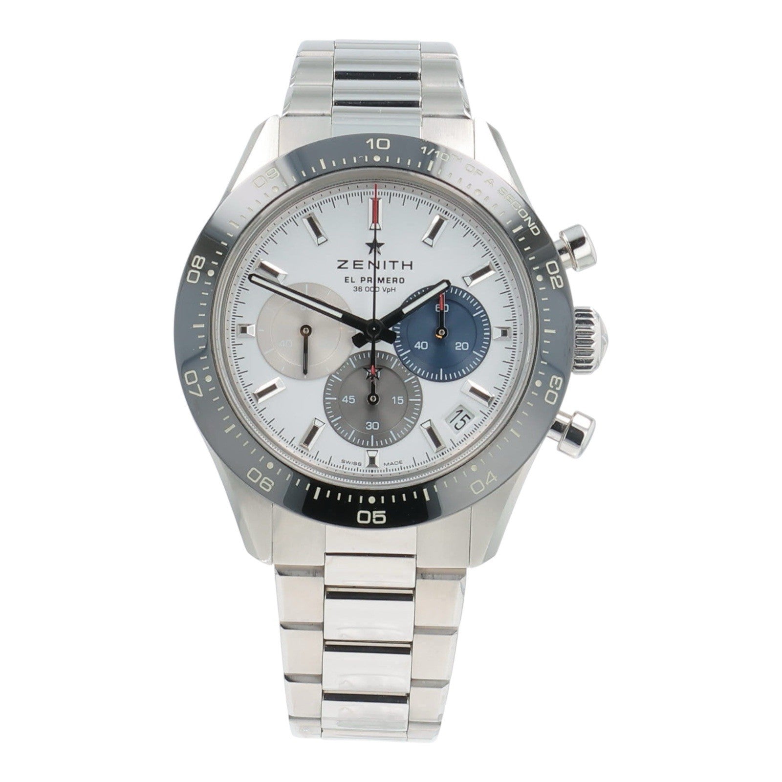 Zenith Chronomaster Steel White Dial 41mm Automatic Men’s Watch 03.3100.3600