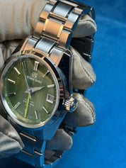 2022 Grand Seiko Heritage Bamboo Green Stainless Steel Automatic 40mm SBGJ259