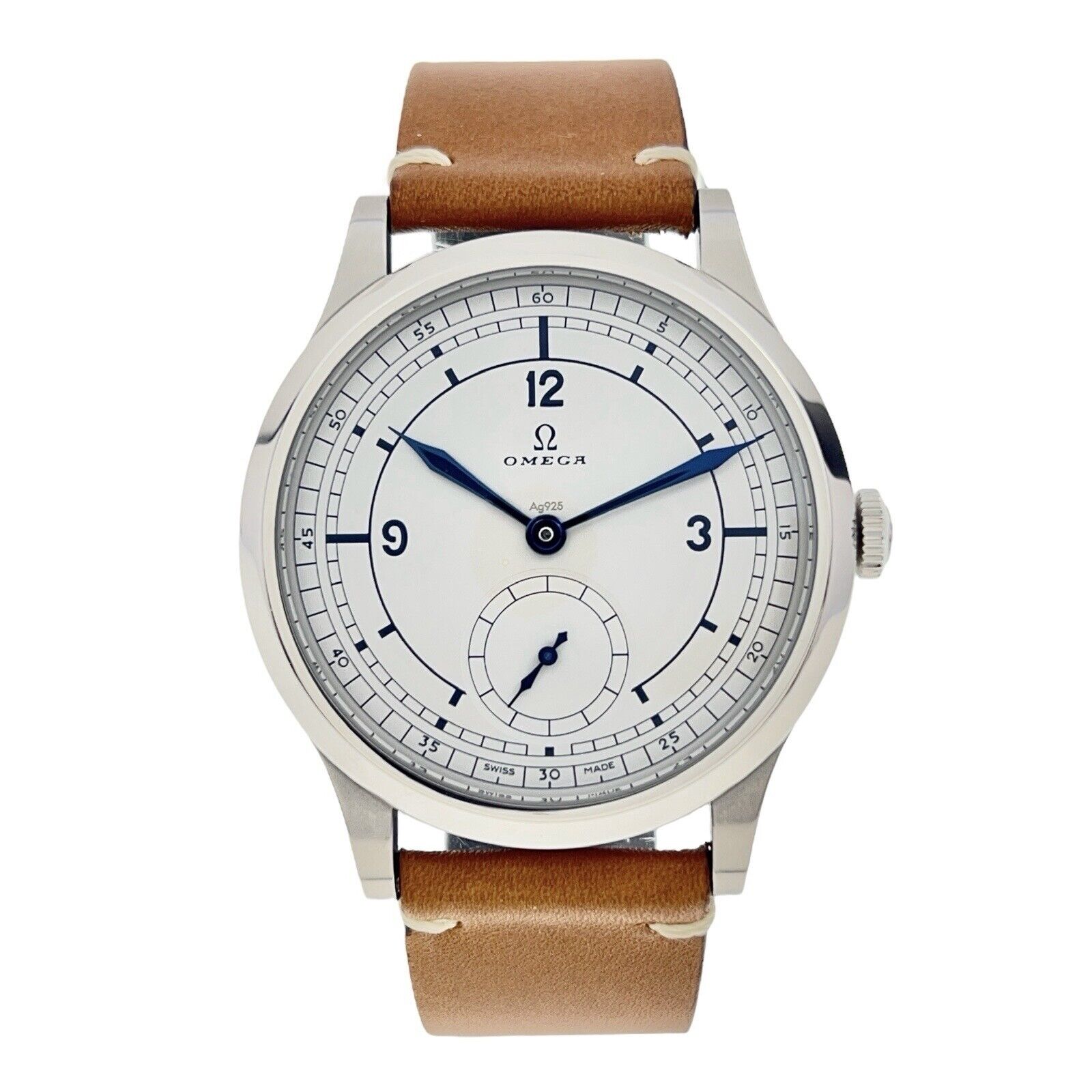 2022 Omega Specialities CK589 Manual Silver Men's Watch 511.12.39.21.99.002