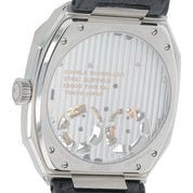 Zeroo Time The Gemini Double Tourbillon Steel Black Dial 45mm Manual ZDT001SBK