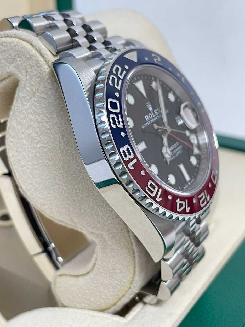 Rolex GMT Master II Pepsi 126710BLRO Jubilee Watch