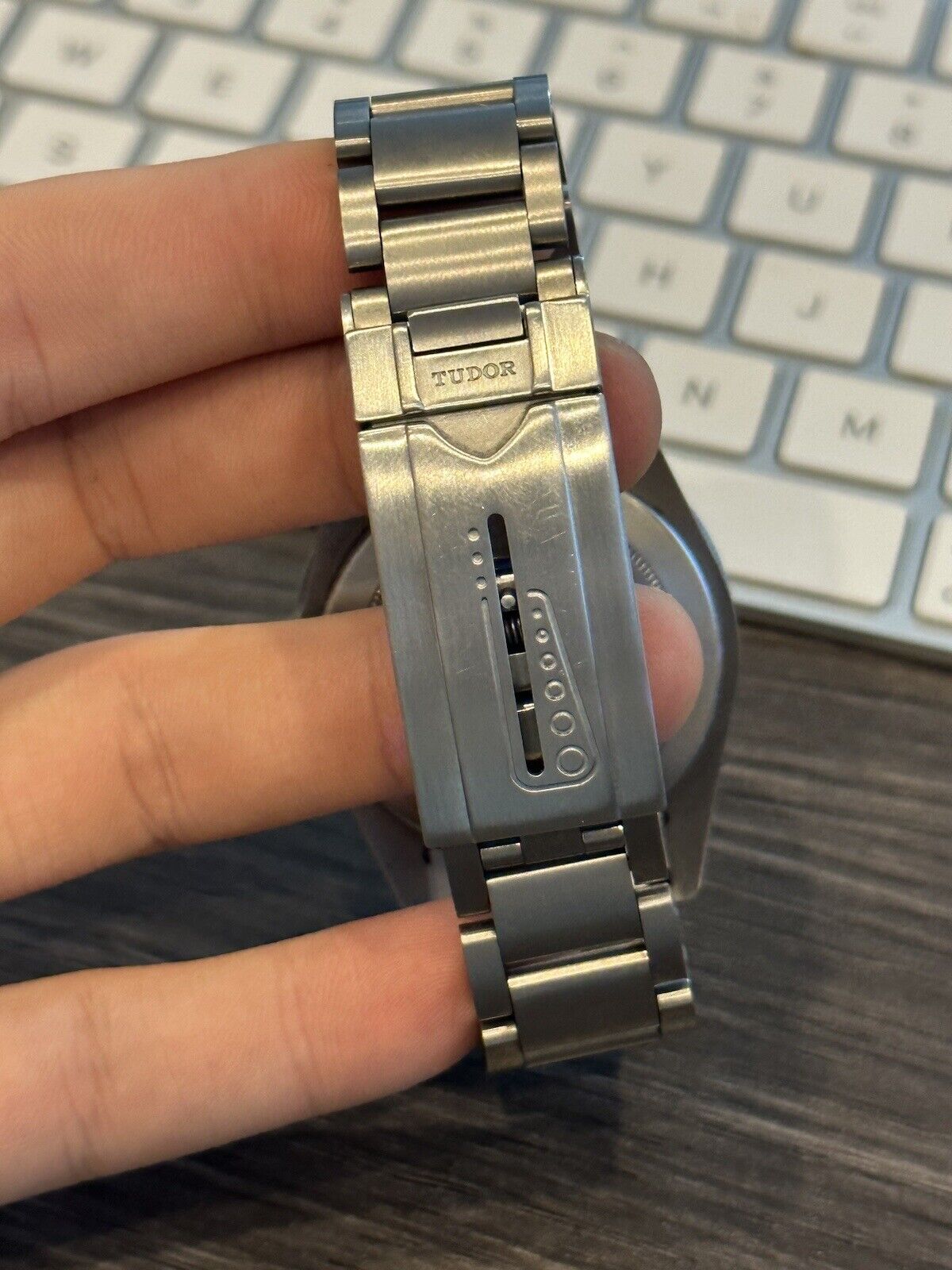 2015 TUDOR Pelagos 25500TN Automatic Titanium Watch Black Dial Mens - B/P