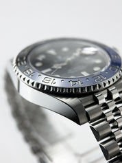 2023 Papers Rolex GMT Master Batgirl Blue Jubilee Ceramic 126710 Watch - B/P