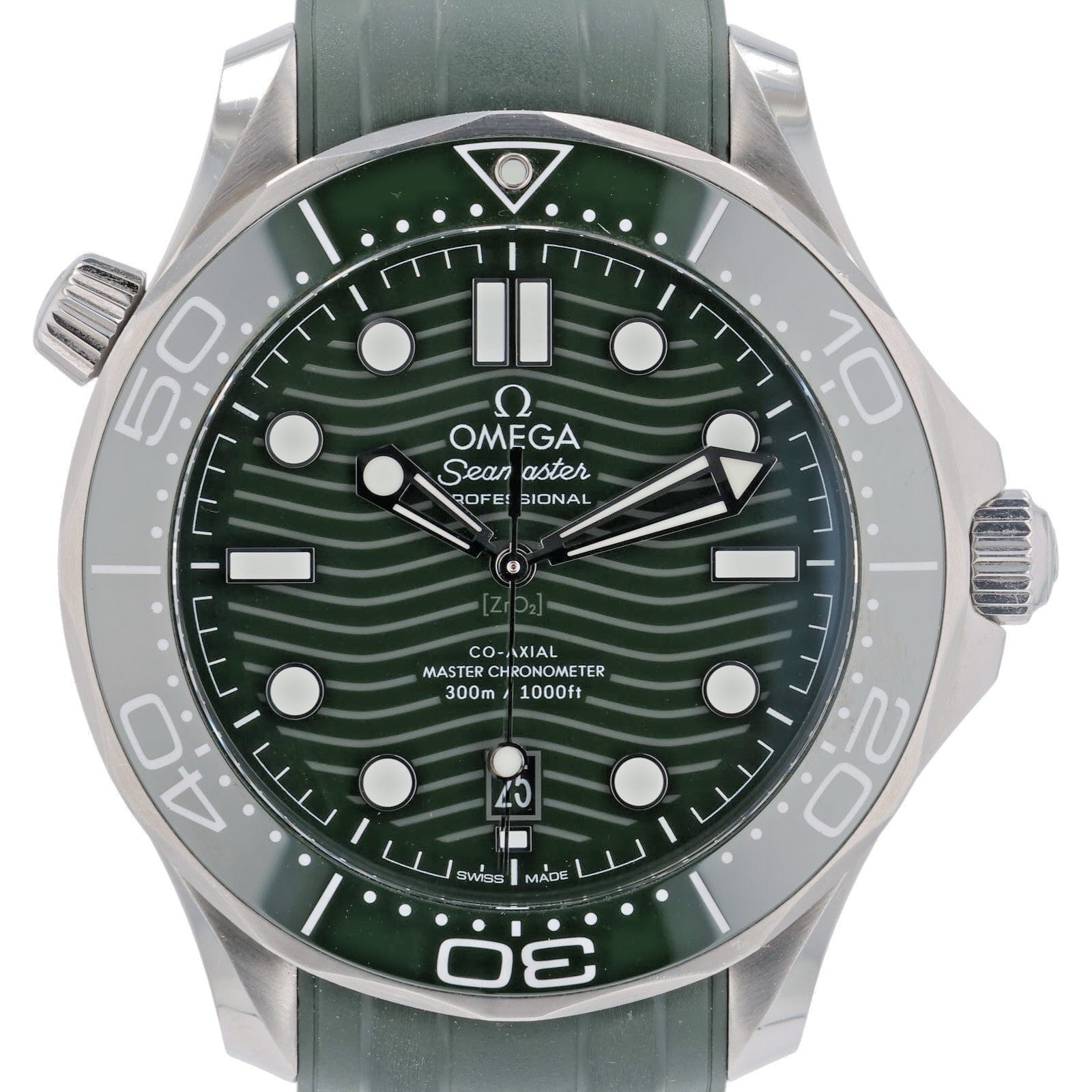Omega Seamaster Diver Steel Green Dial 42mm Automatic Men’s 210.32.42.20.10.001