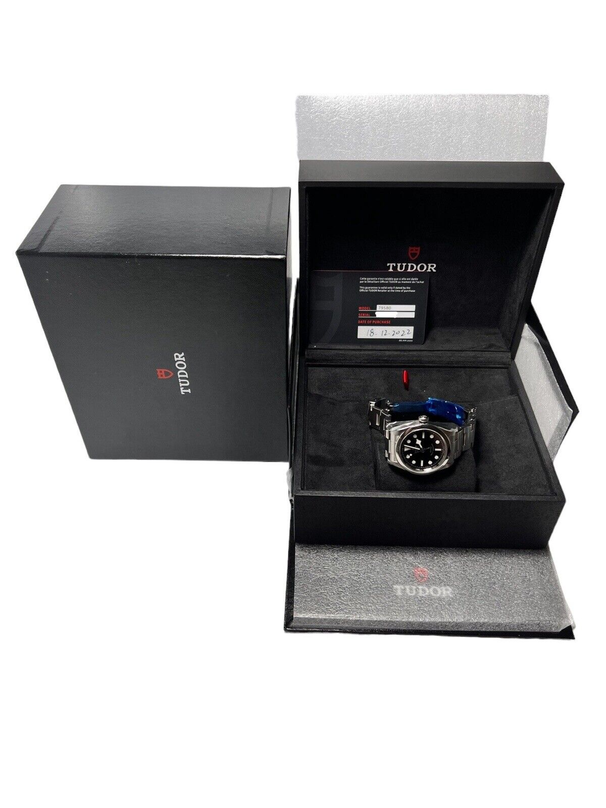 2022 NEW Tudor Black Bay Automatic Steel 32mm Black Dial Ladies 79580 W/ B&P