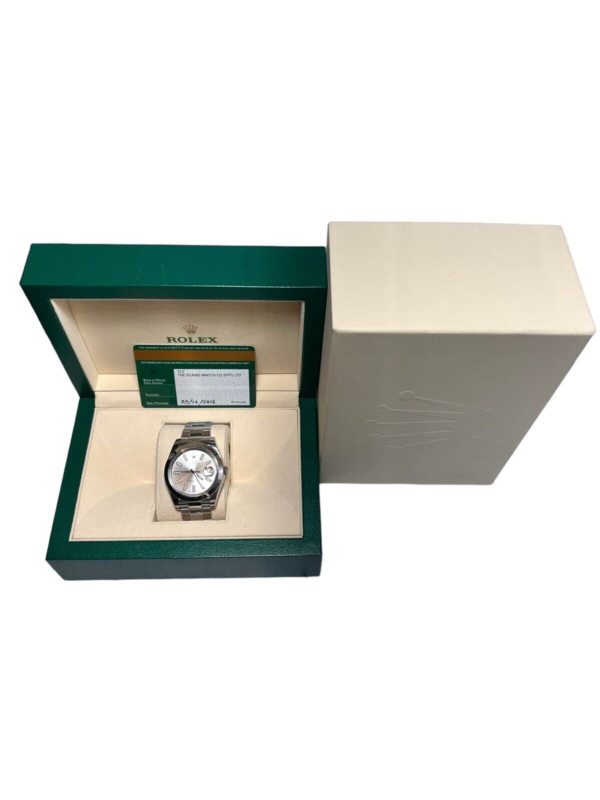 2015 Rolex Datejust II Steel 41mm Automatic Men’s Watch 116300 - Box/Papers