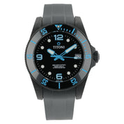 Titoni Seascoper Carbon Black Dial 42mm Automatic Movement Men’s Watch 83600