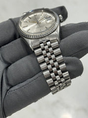 1987 Rolex Datejust Silver Dial Automatic Jubilee 36mm Steel Watch 16030