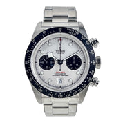 2021 Tudor Black Bay Chrono Steel Panda 41mm Automatic Men’s Watch 79360N