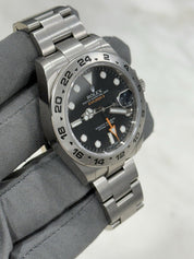 2014 Rolex Explorer II Steel Black Dial 42mm Automatic Men’s Watch 216570