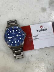 2020 Tudor Pelagos Titanium 42mm Watch Blue Dial 25600TB Automatic Dive Watch