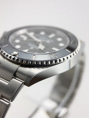 2022 Rolex Submariner No Date Steel Black 41mm Automatic Men’s Watch 124060