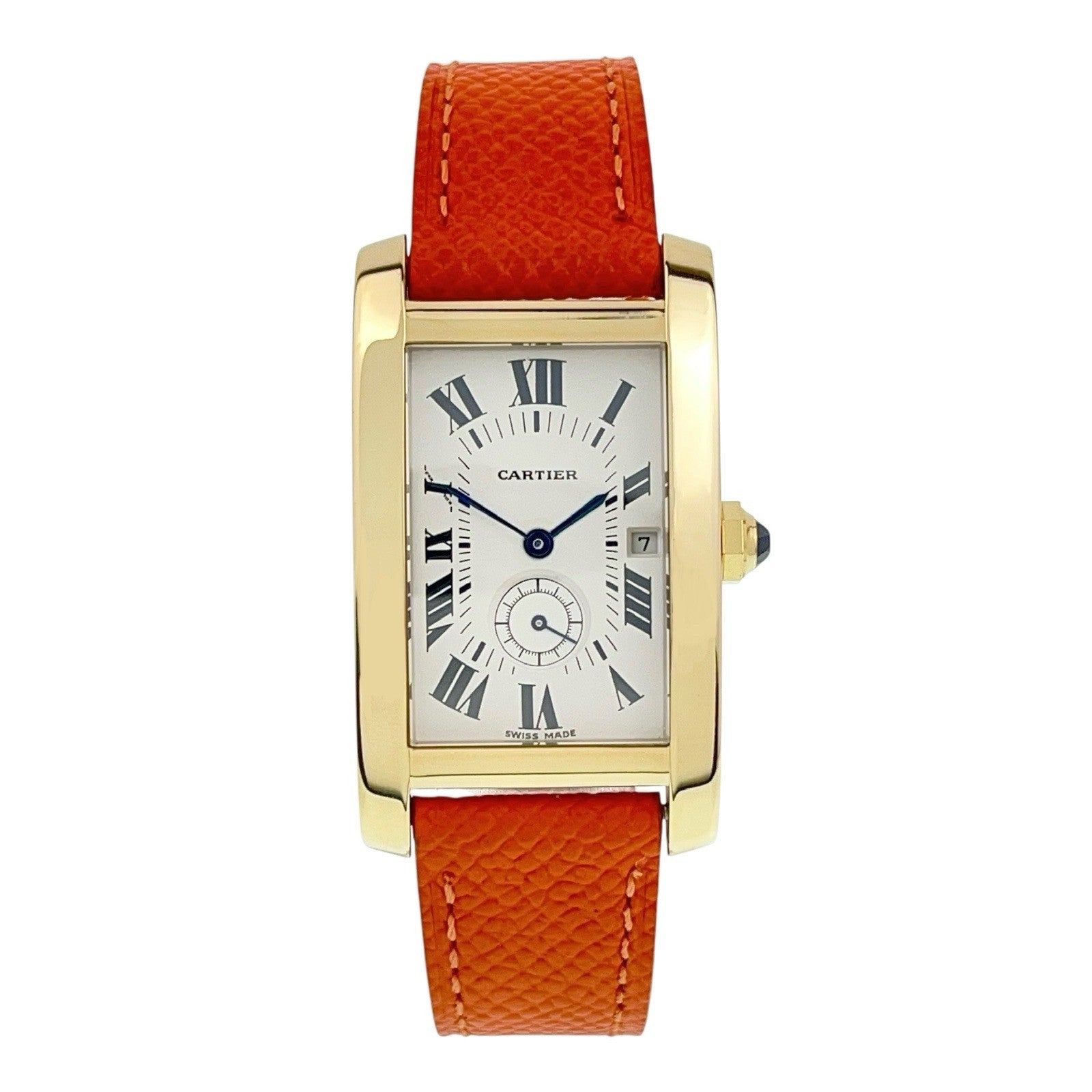 Cartier Tank Americaine 18k Yellow Gold 8012905
