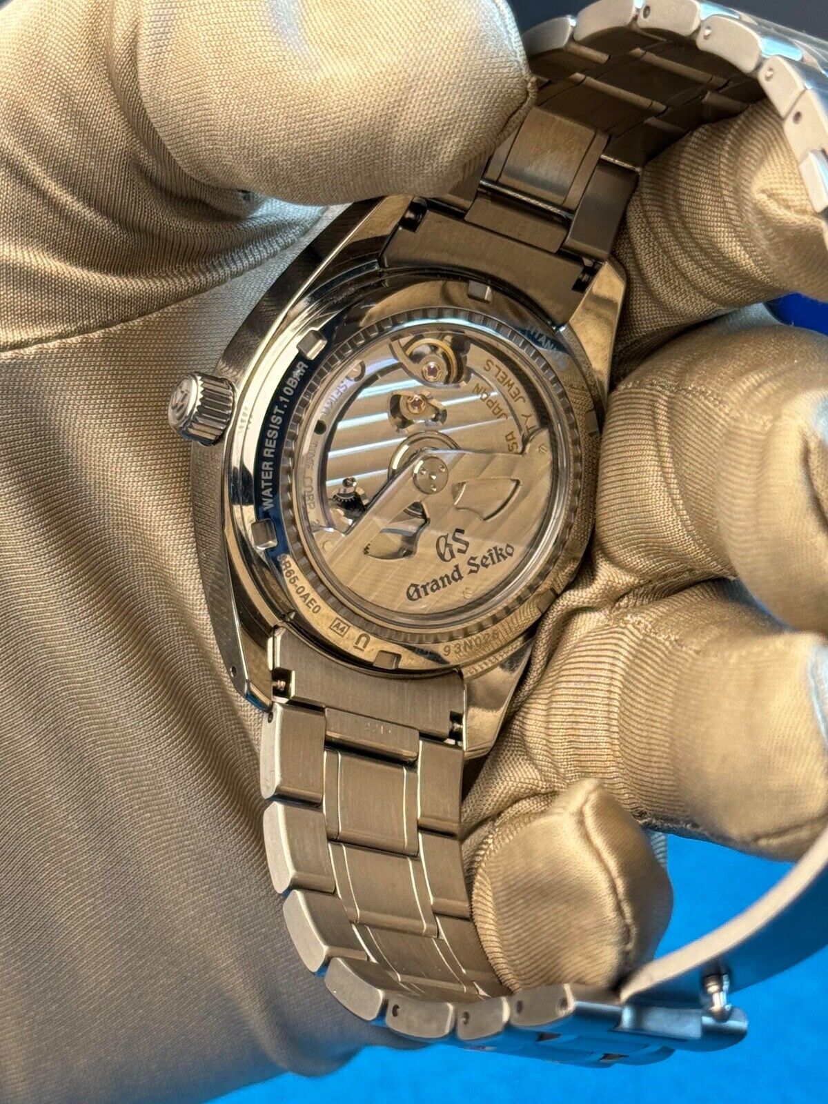 2020 Grand Seiko Spring Drive Snowflake Date 40mm Watch SBGA211 Titanium  - B/P