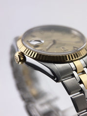 2005 Tudor Prince Stainless Steel Gold Dial 36mm Men’s Watch 76213 - Box/Papers