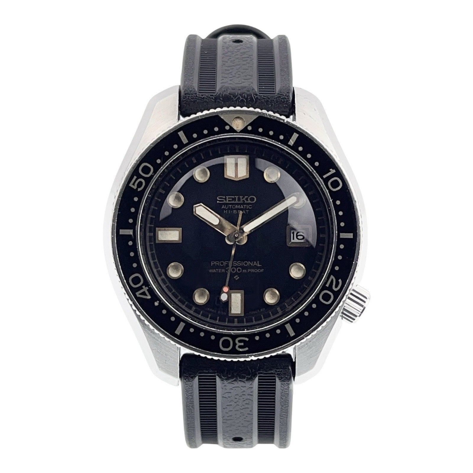 Seiko Stainless Steel Black Dial 6159-7000