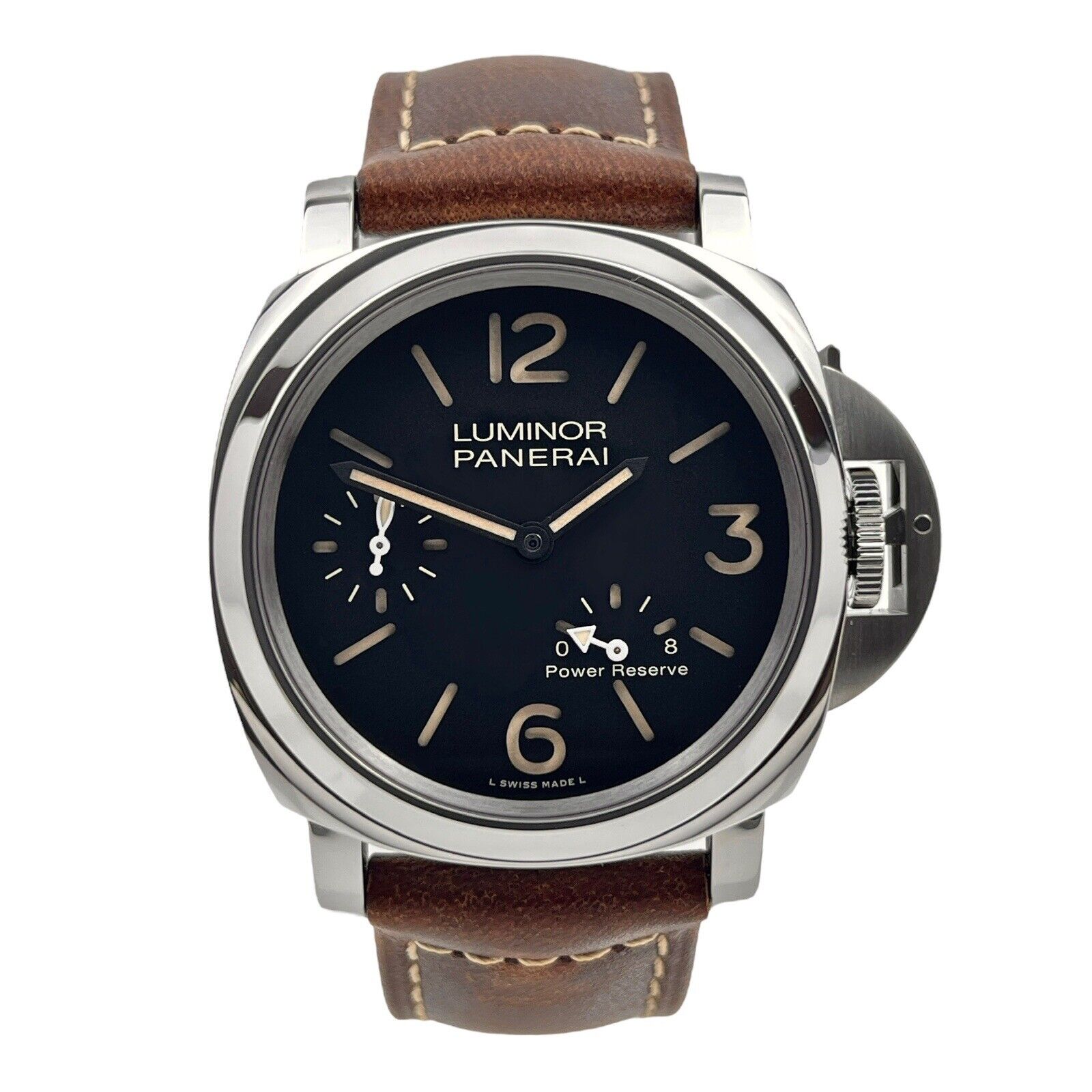 2021 Panerai Luminor 8 Days 44mm Steel Mens Watch Ref - PAM00795 Box And Papers