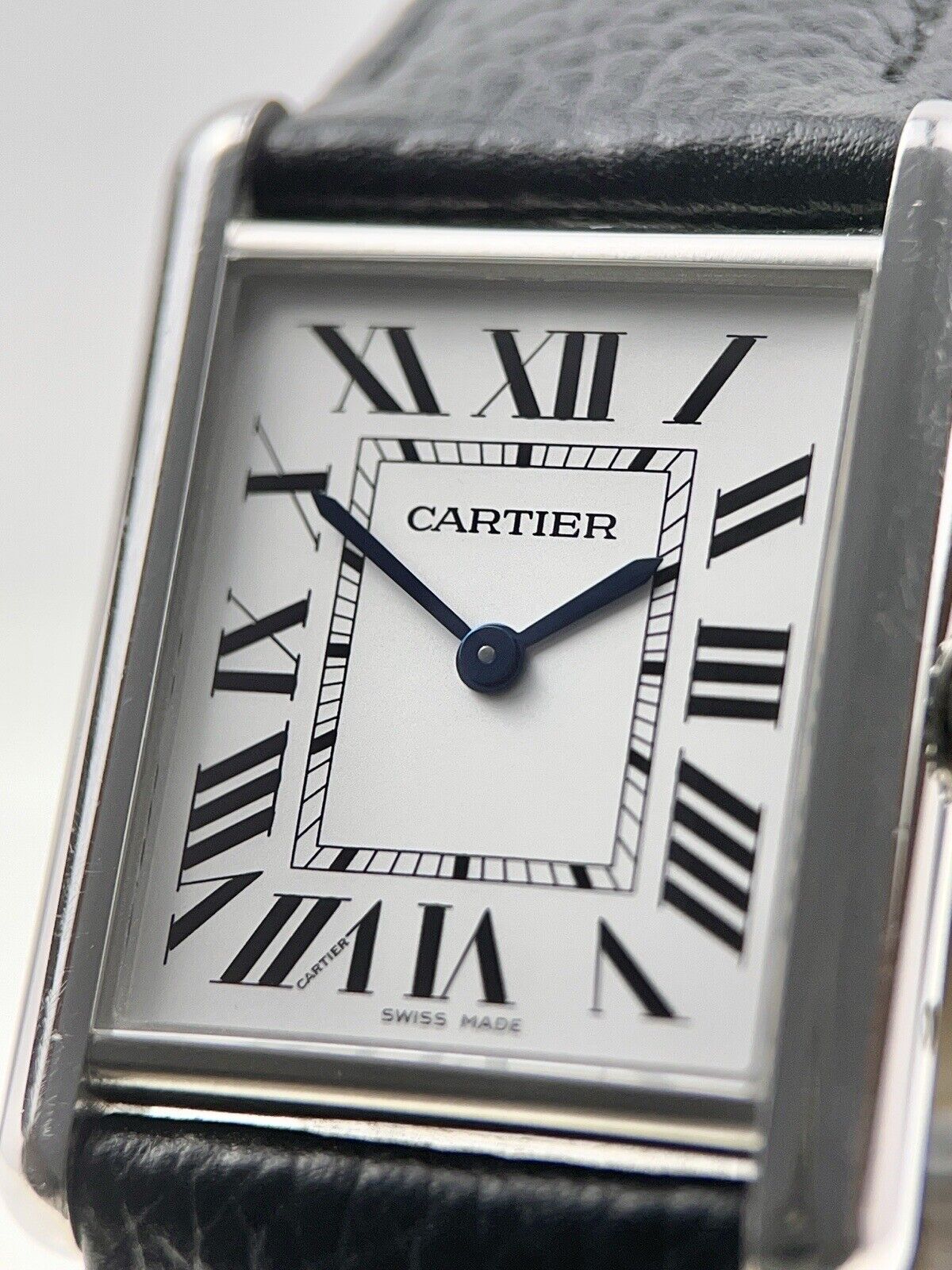 2022 Cartier Tank Stainless Steel Quartz Men’s Watch WSTA0041 - Box/Papers