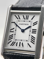 2022 Cartier Tank Stainless Steel Quartz Men’s Watch WSTA0041 - Box/Papers