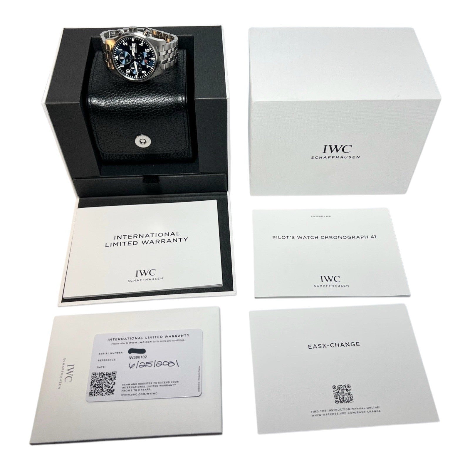 2021 IWC Pilot Stainless Steel Blue Dial 41mm Automatic Men’s Watch IW388102