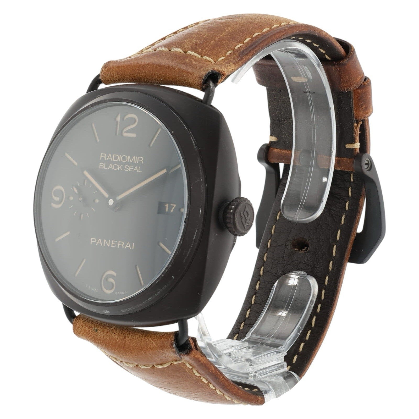 Panerai Radiomir Black Seal Composite Case Brown Dial 45mm Automatic PAM00505