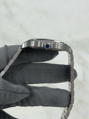 2023 Cartier Santos Large Steel Silver Dial 39mm Automatic Men's Watch WSSA0018