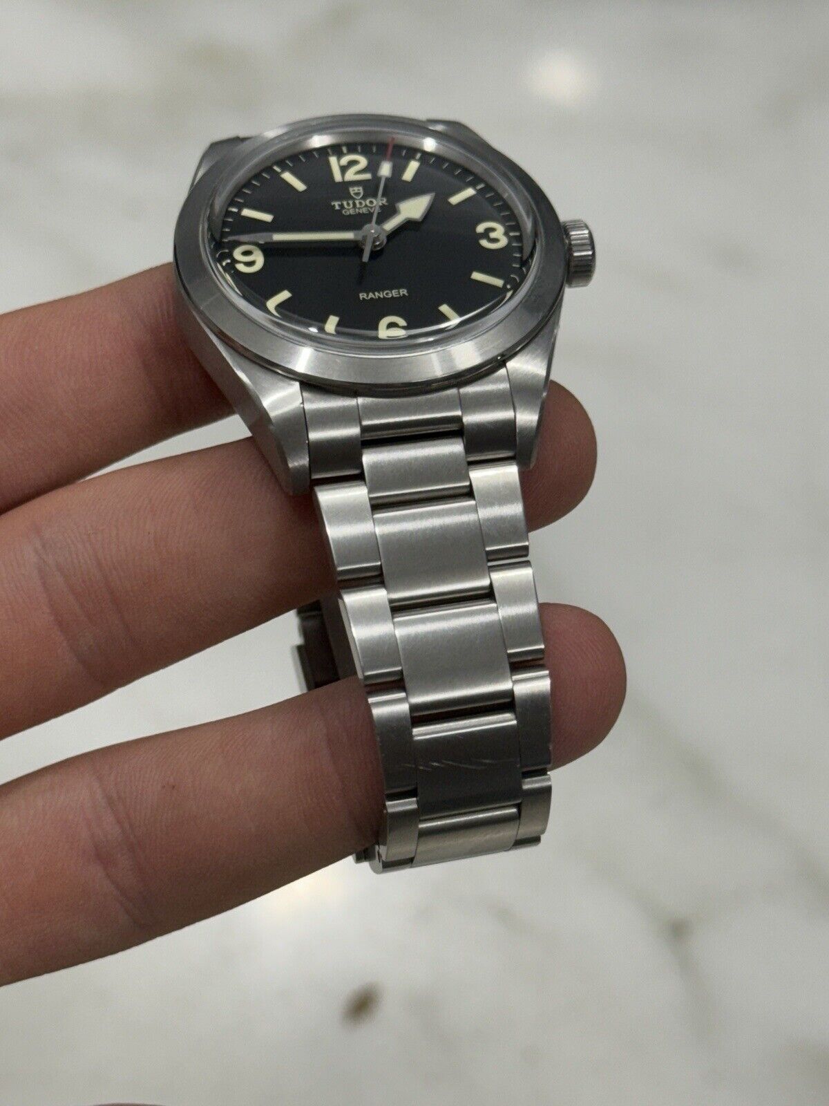 2022 Tudor Ranger 39mm Stainless Steel 79950 Black Dial Automatic Mens Watch