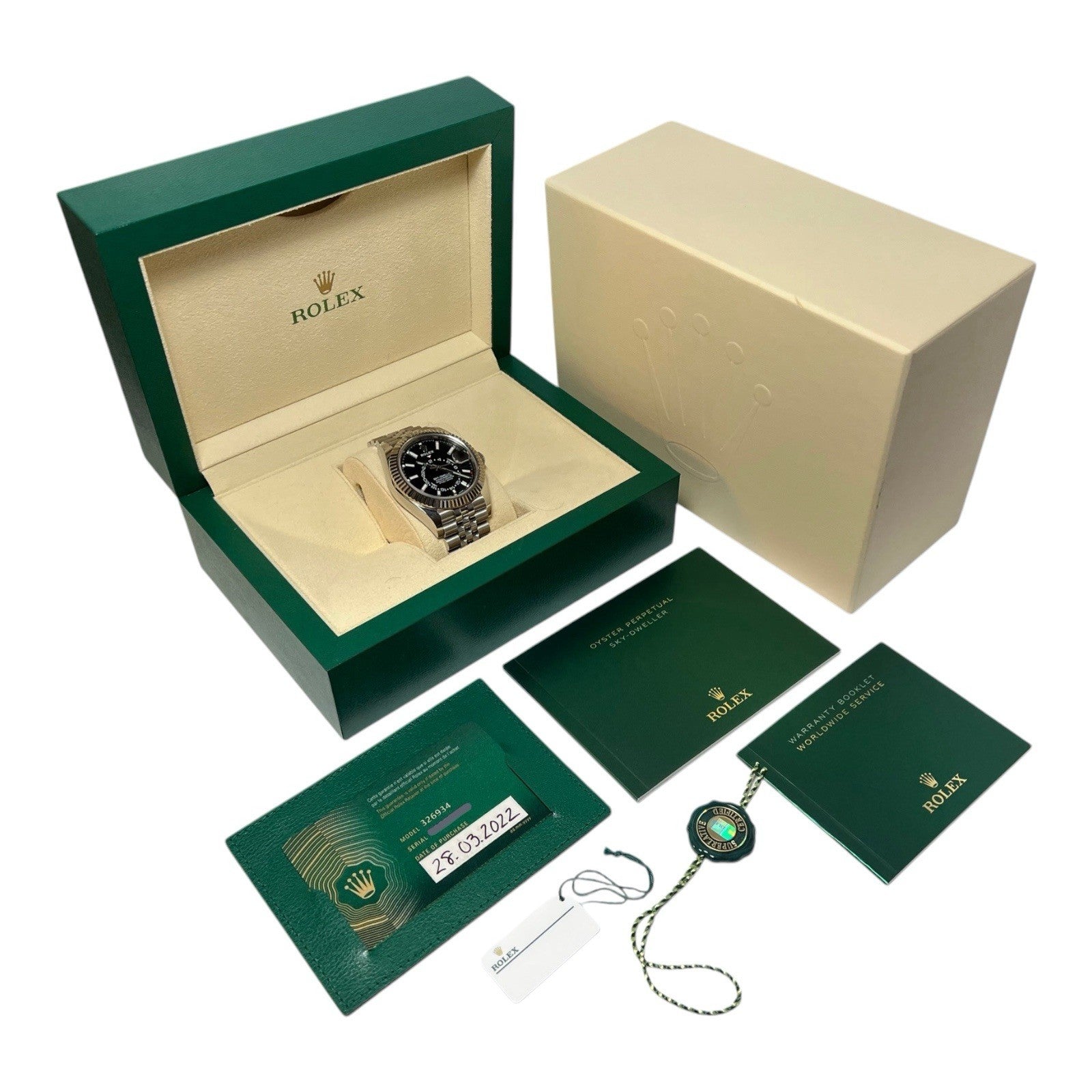 Rolex Sky Dweller 326934 Trade Difference for JM