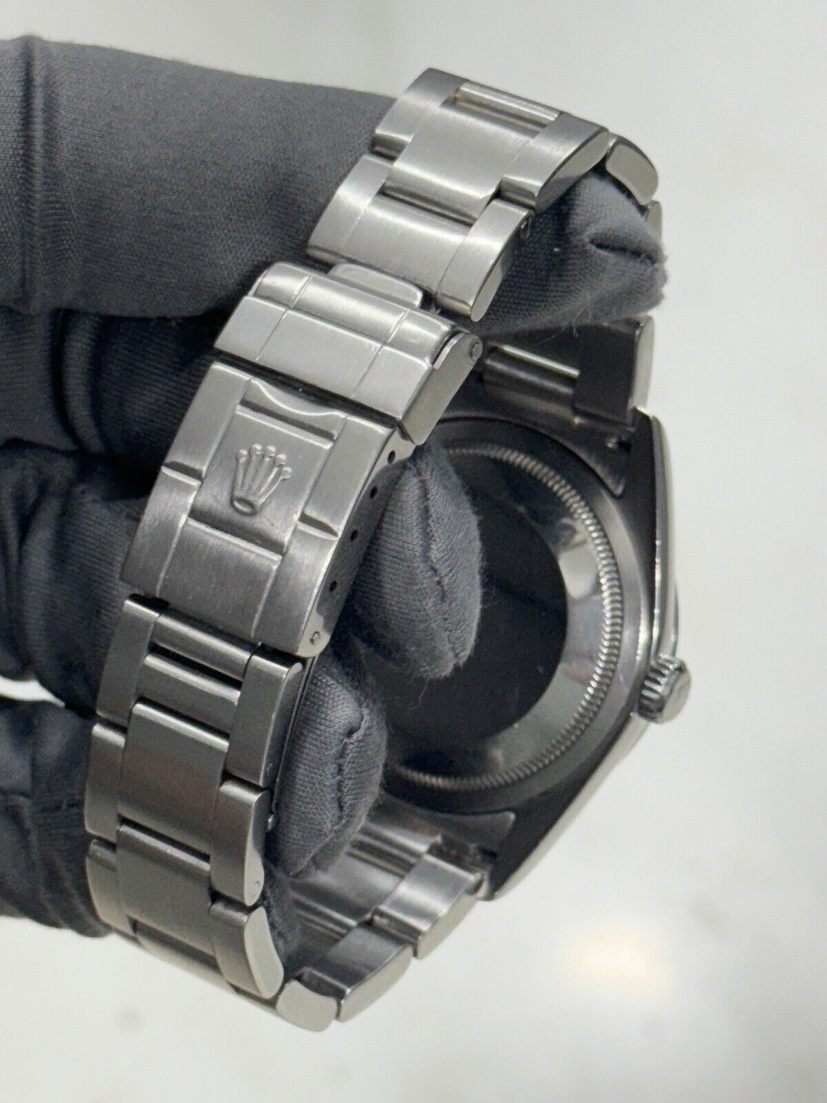 2005 Rolex Explorer I Black 36mm 3-6-9 Stainless Steel Oyster Watch 114270