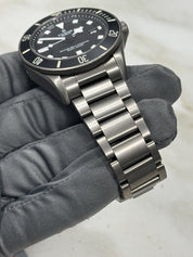 2014 TUDOR Pelagos 25500TN Automatic Titanium Watch Black Dial Mens - B/P