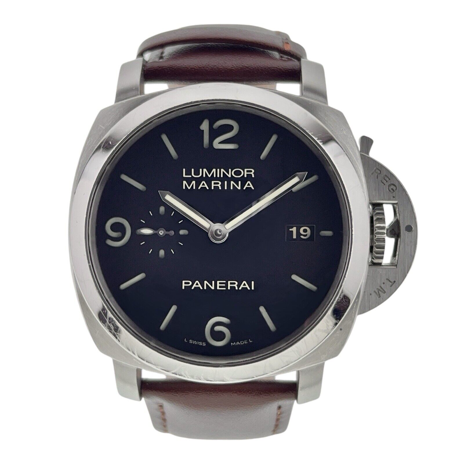 Luminor 1950 ブラック Panerai Luminor Marina 1950 Steel Black Dial 44mm Automatic