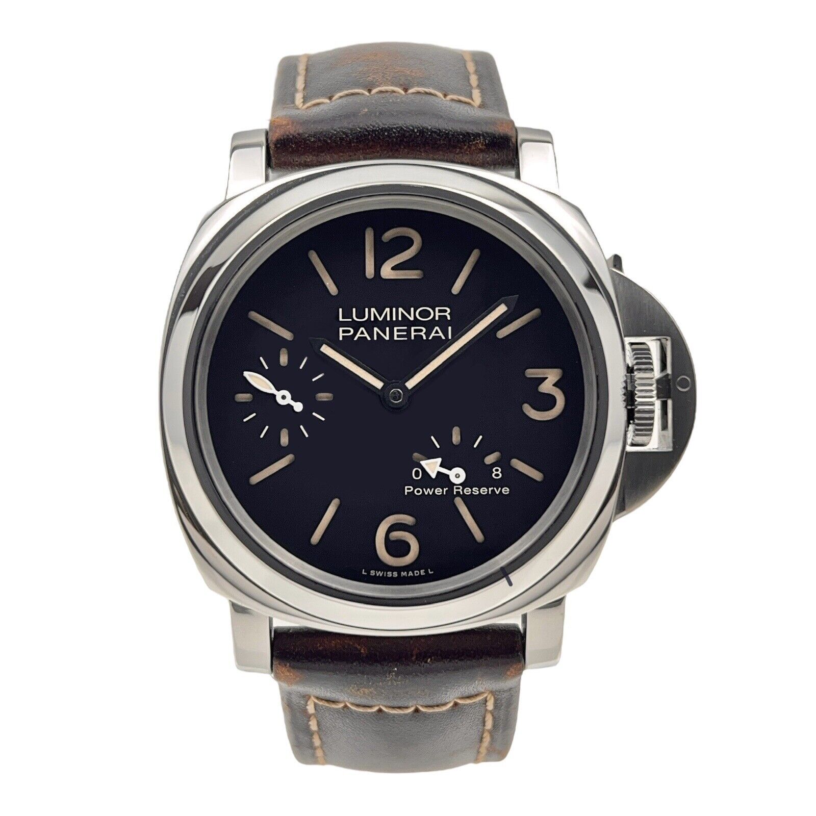 Panerai Luminor 8 Days 44mm Steel Mens Watch Ref - PAM00795 Box And Papers 2018