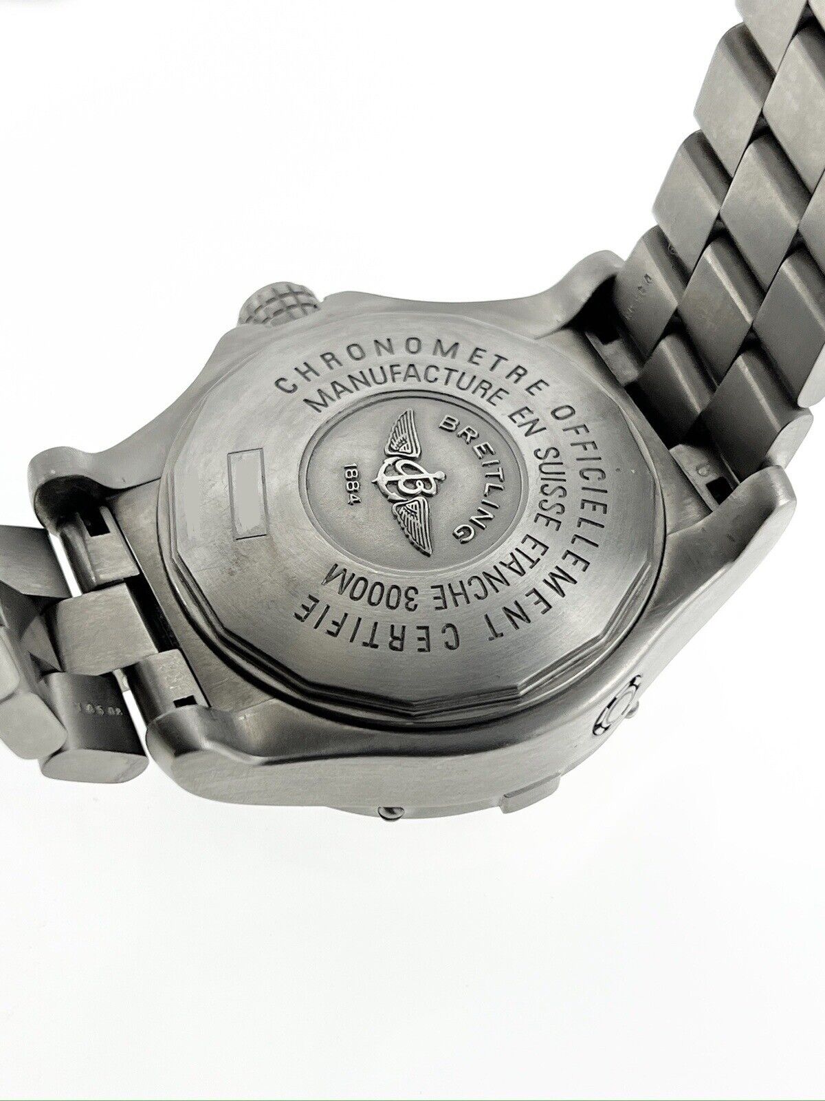 Breitling Avenger Seawolf Automatic Yellow Dial Full Titanium Watch E17370