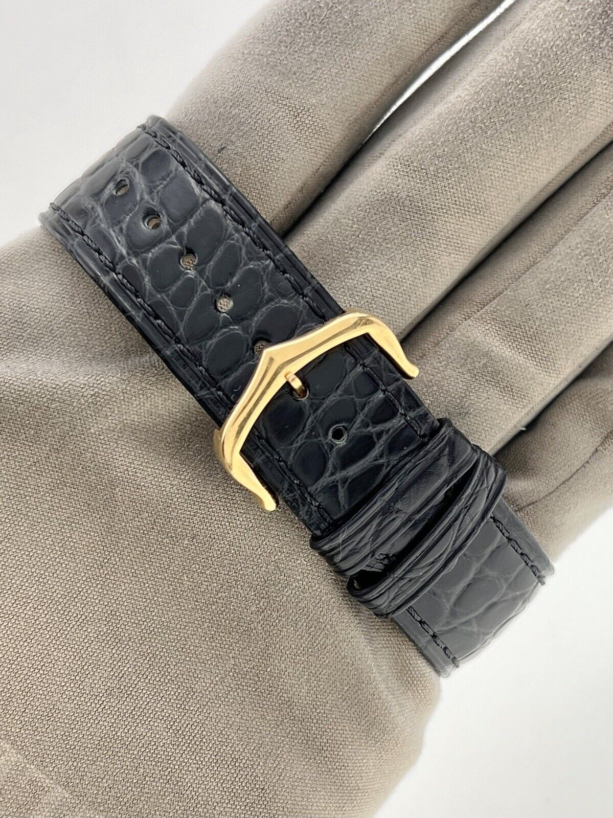 Cartier Tank Solo 18k Yellow Gold and Steel Diamond Bezel 27mm Quartz W5200004