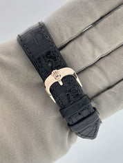 2020 Rolex Celini 18k Rose Gold Black Dial 39mm Automatic Men’s Watch 50525