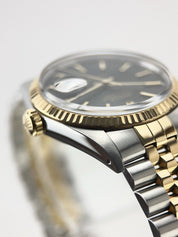 1990 Rolex Datejust Two Tone 36mm Automatic Men’s Watch 16013 - Box/Papers