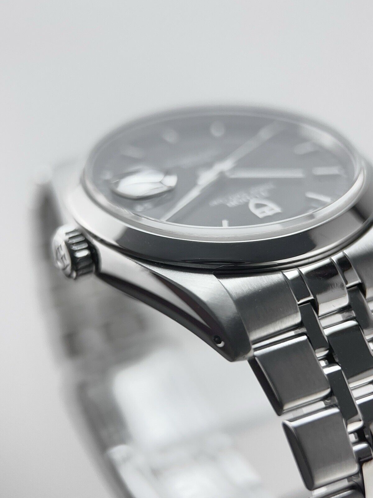 2012 Tudor Prince Date Day Steel Black Dial 36mm Automatic Men’s Watch 76200