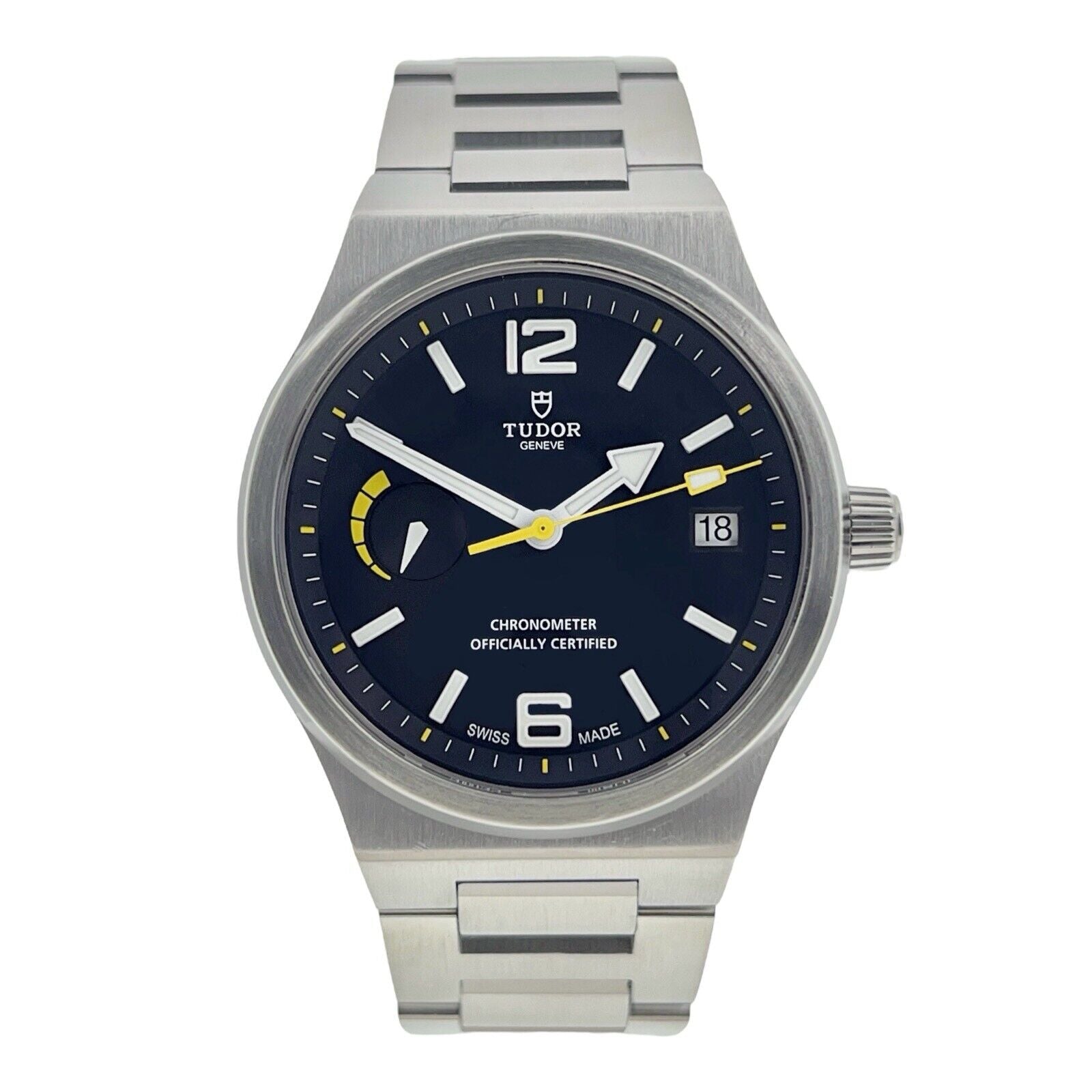 2019 Tudor North Flag Stainless Steel Black 40mm Automatic Men’s Watch 91210N