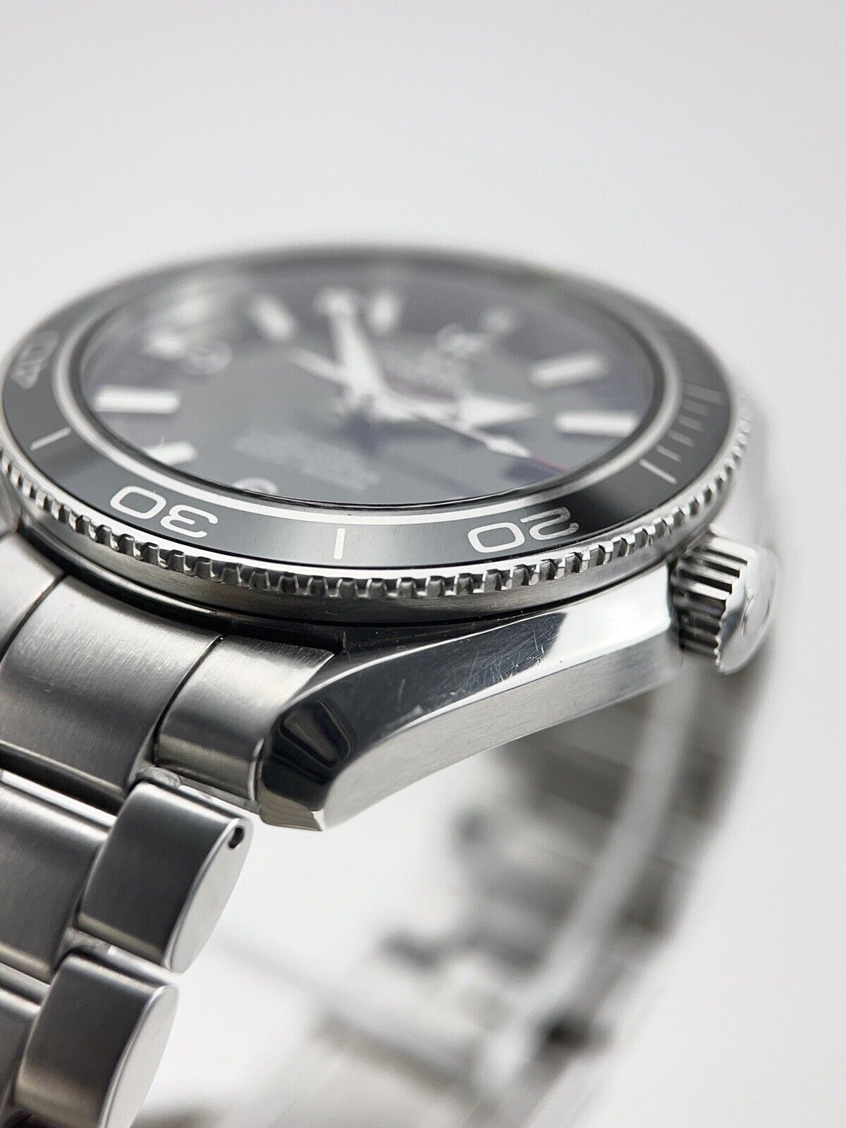 Omega Seamaster Planet Ocean Liquid Metal Steel Black 42mm Automatic Men’s Watch