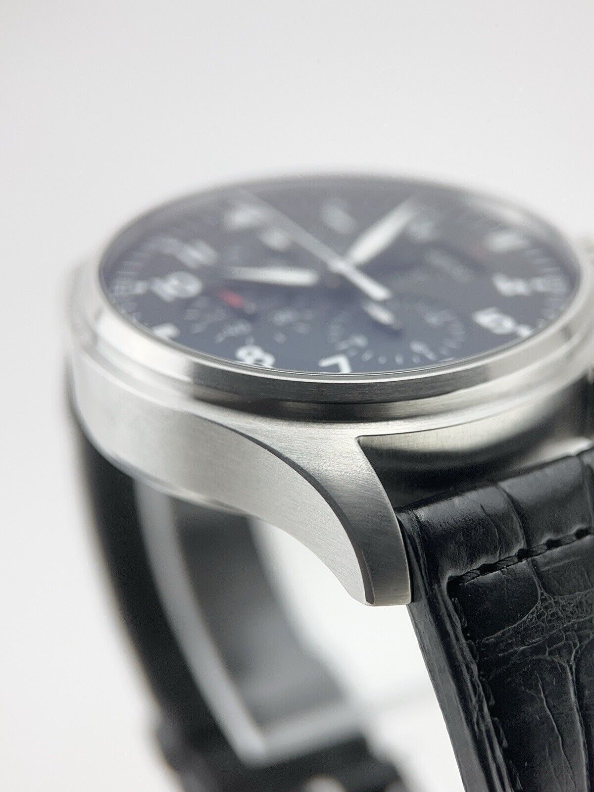 2016 IWC Pilot Chronograph Stainless Steel 43mm Automatic Men’s Watch IW377701