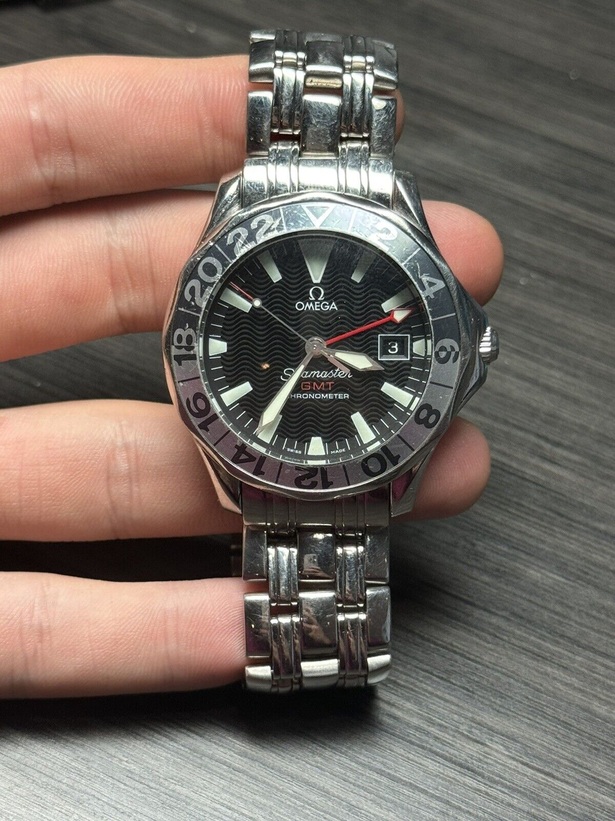 Omega Seamaster 300 GMT 50th Anniversary Watch Watch AS
